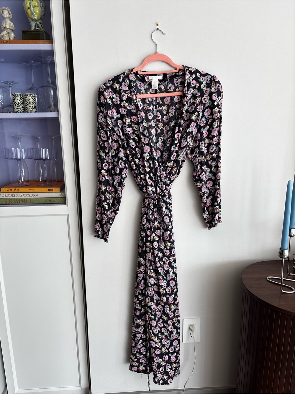 Floral Wrap Maxi Dress